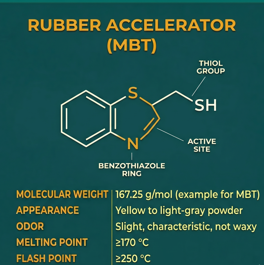 Mbt Accelerator Rubber Accelerators - Davar ChemTech